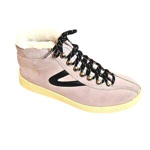 TRETORN GRAY & BLACK BOOTS W/ FUR LINING - SIZE 8 - NWOT